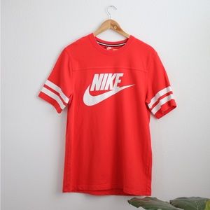 Nike Red Short Sleeve Shirt Sz: M